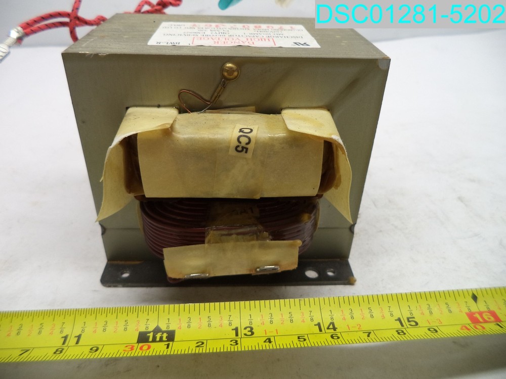 Used: MD-103AMR-1 High Voltage Microwave Transformer E306927