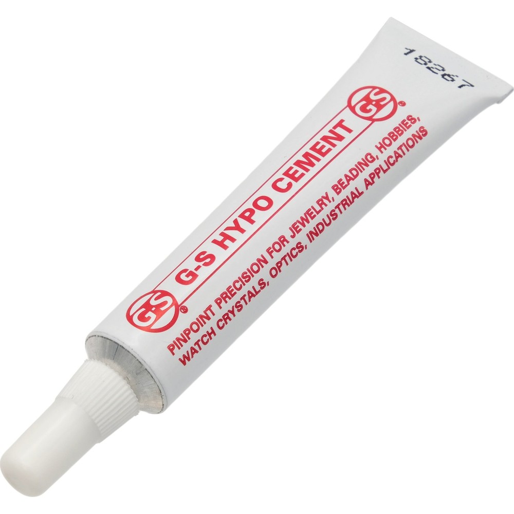 Bead Tip Kit - Pliers, Tweezers, Cement, 5 Bead Tips & White Bead Cord #6