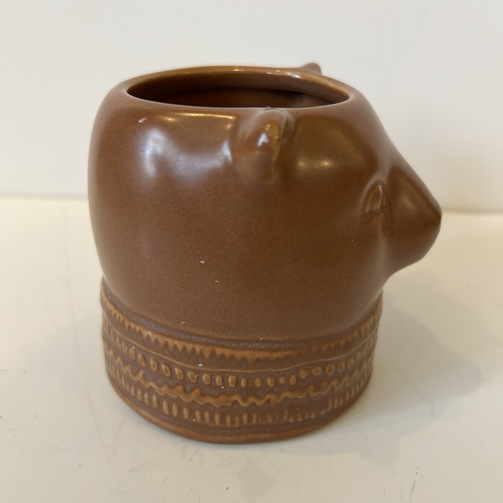 THRESHOLD BROWN BEAR SHAPED STONEWARE Coffee Cup / Mug