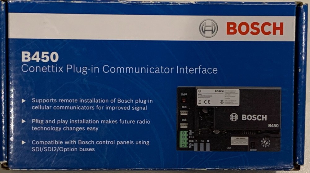 BOSCH B450 Conettix Plug-In Communicator Interface