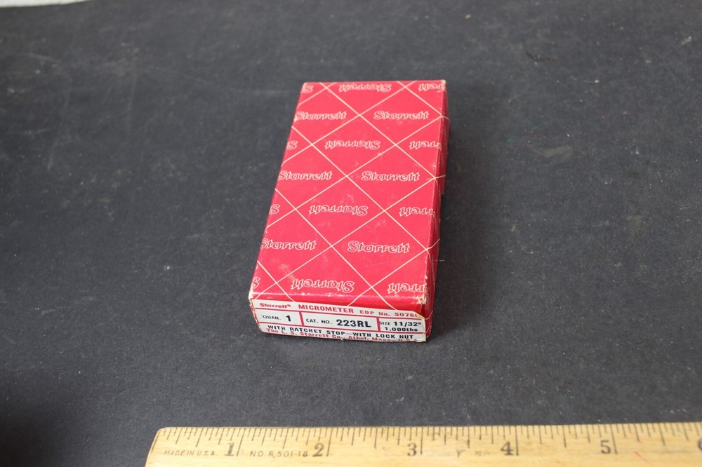 Starrett No.223RL Paper Micrometer