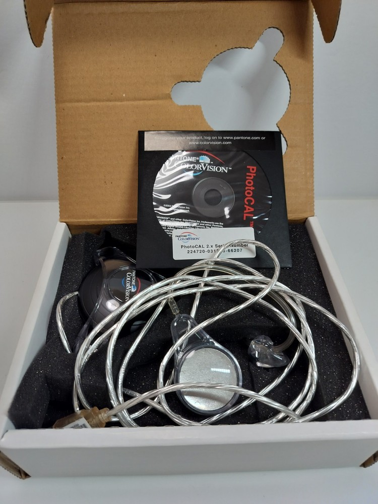 Pantone ColorVision Spyder Pro Install Software. (Excellent) Open Box