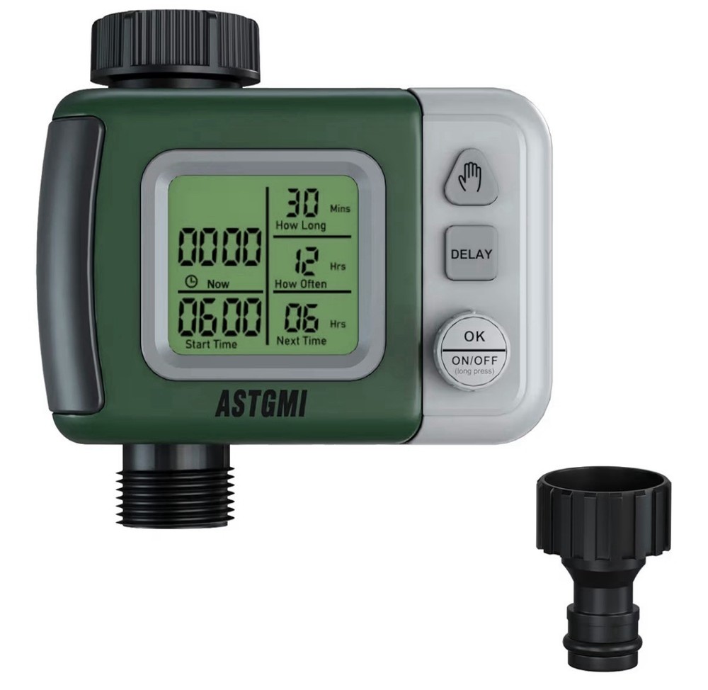 Sprinkler Timer Outdoor Water Timer Programmable Hose Faucet Timer Delay/Auto