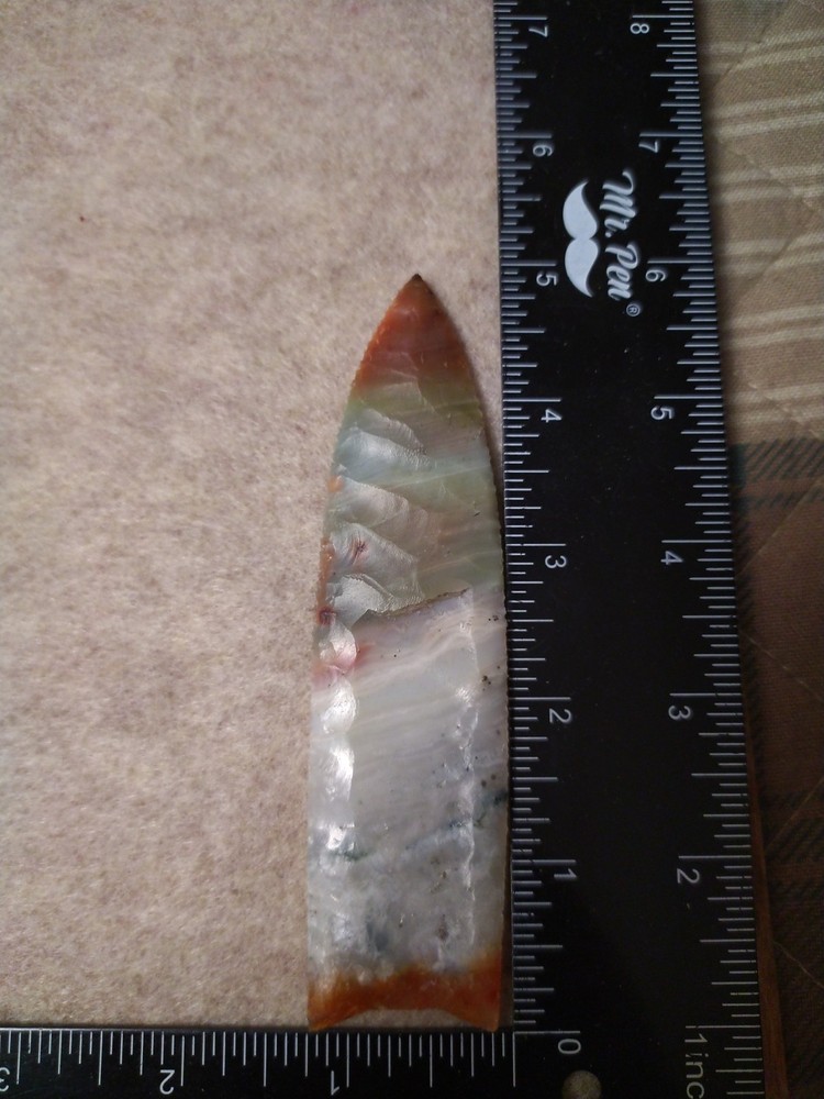Clovis Ocean Wave Agate 5" x 1 1/4"(MIKE COOK POINT)