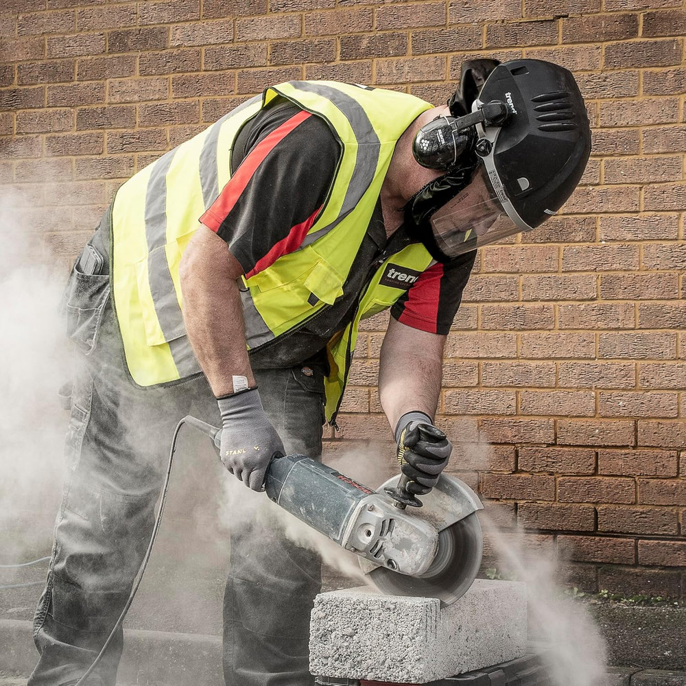 Airshield Pro Full Faceshield, Dust Protector, Battery Powered Air Circulating M