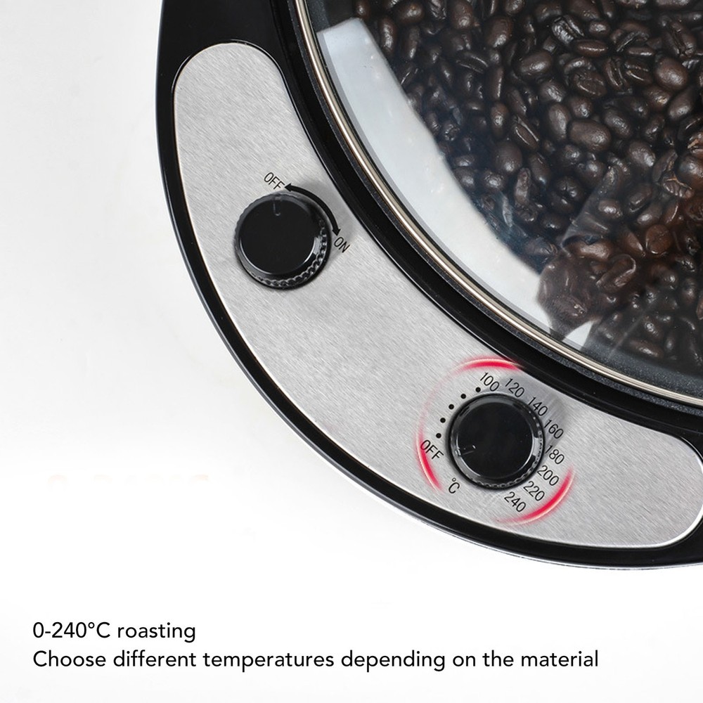 Coffee Roaster Machine Large Capacity 0‑240℃ Adjustment Efficient Roasting IKAE