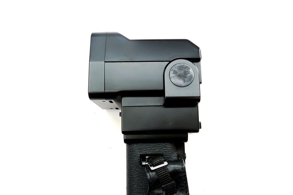 OLYMPUS T45 Electronic Flash With Bracket Grip Handle ~ Untested NO CHARGER