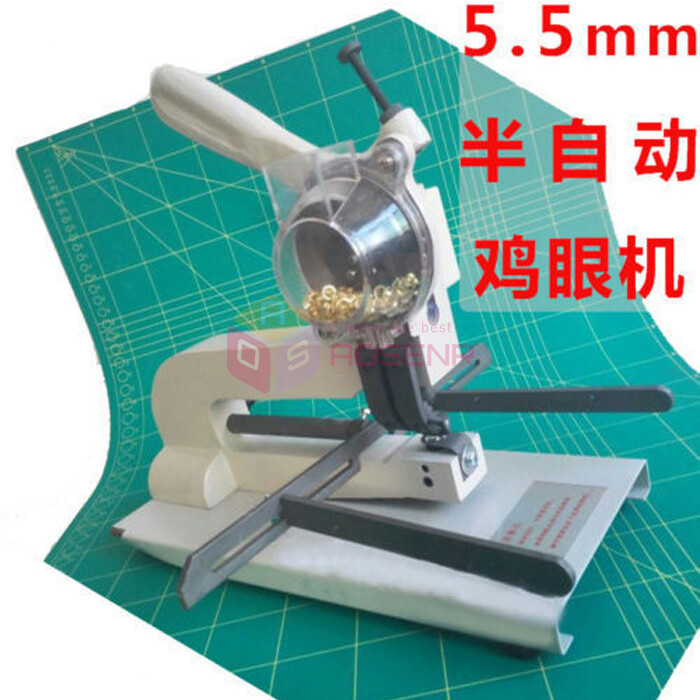 5.5mm Buttonhole Machine Semi-automatic File Bag Eyelet Punching Machine Desktop