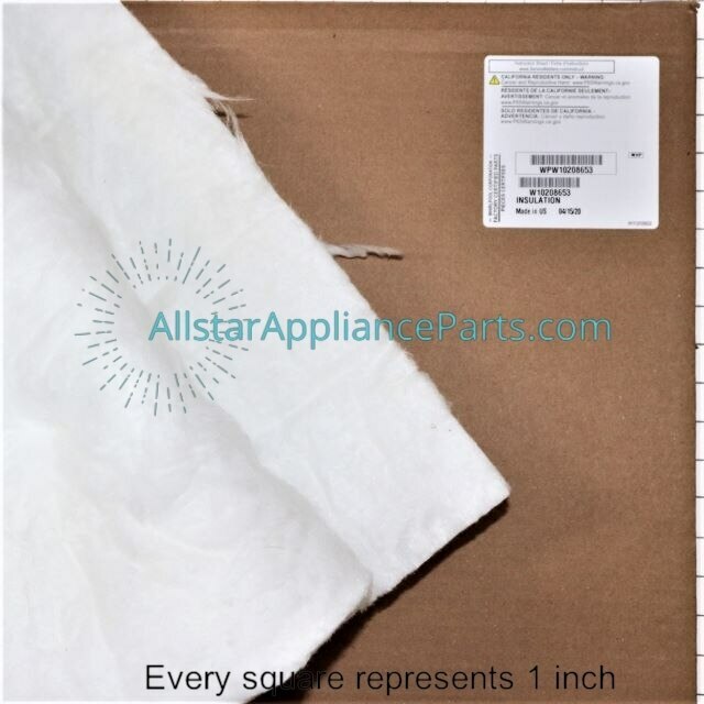 Whirlpool Insulation, Wrap W10208653