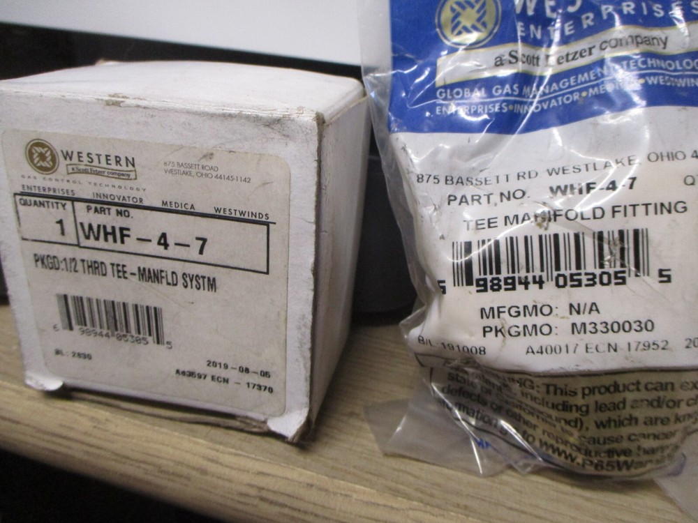 Western Enterprises WHF 4 7 Tee Fitting