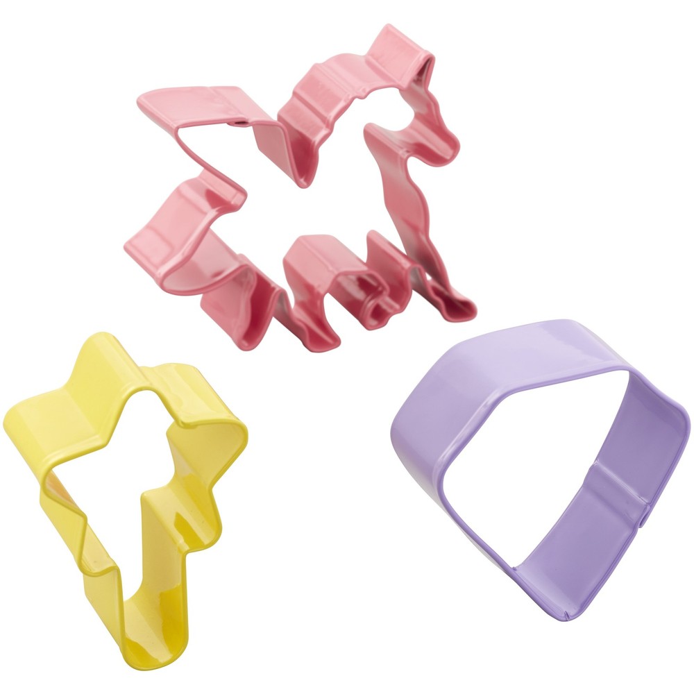 Cookie Cutter 3/Pkg Unicorn, Wand, Diamond