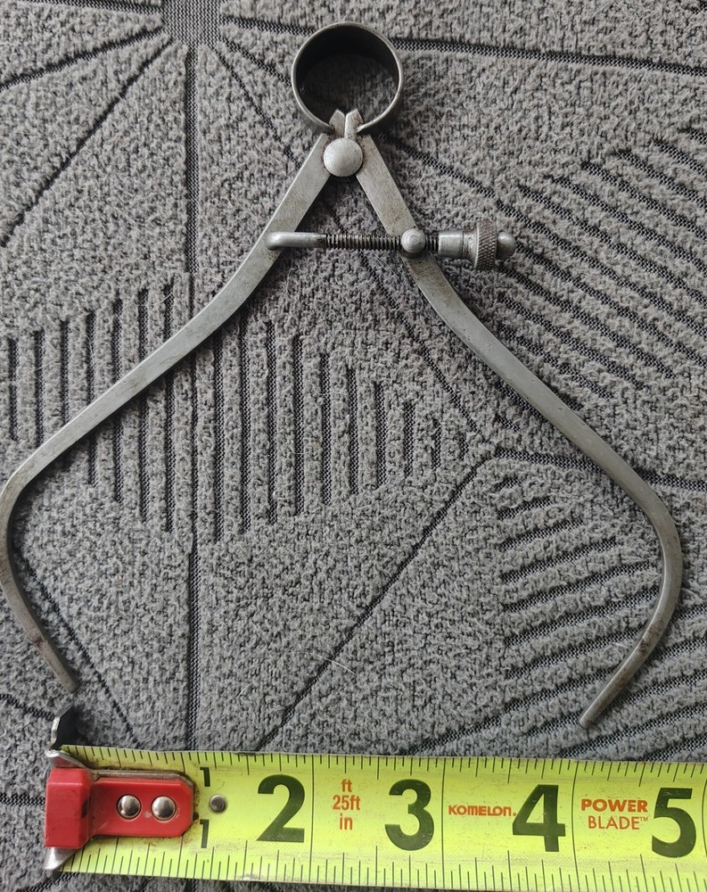 🗽 VINTAGE 4" OD CALIPER MACHINIST/TOOLMAKER