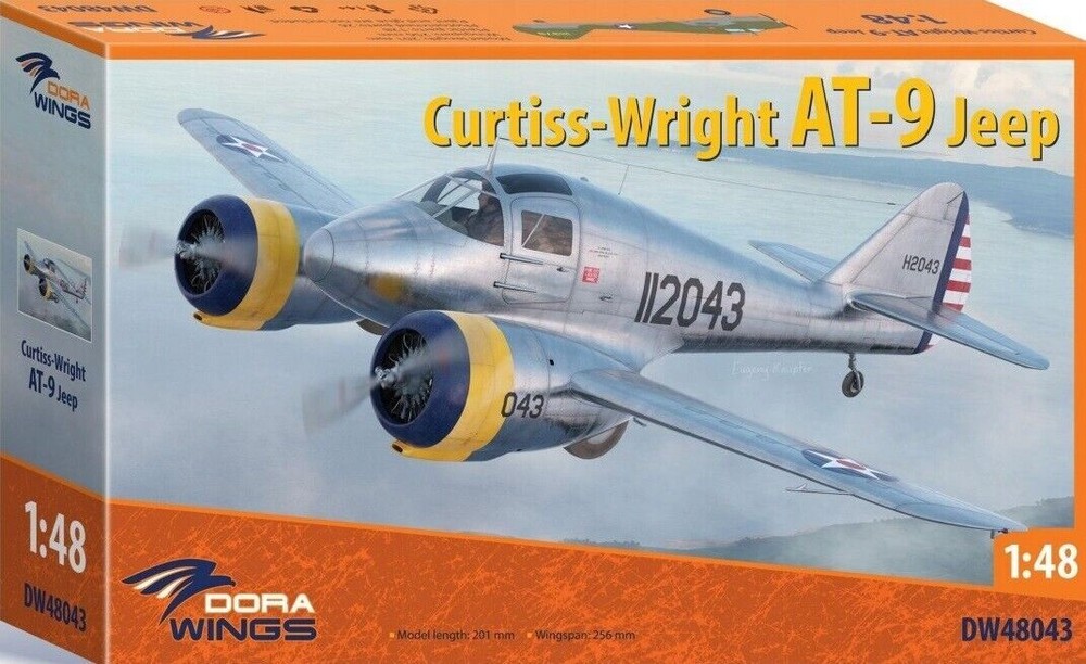 Curtiss-Wright AT-9 Jeep Dora Wings 48043 scale 1/48