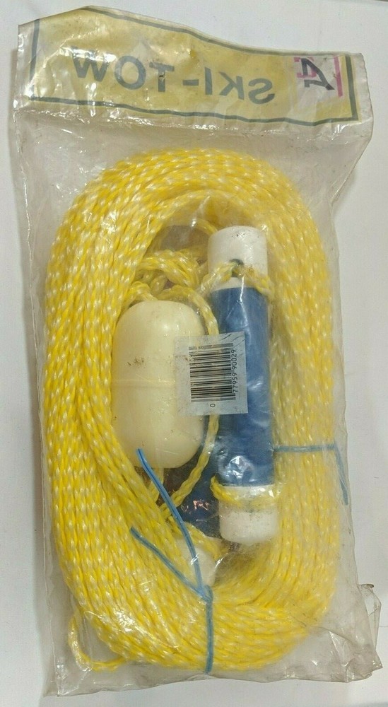 Amalgamated Cordage Ski-Tow Dylene Float Braided Polypropylene Rope 75 ft.