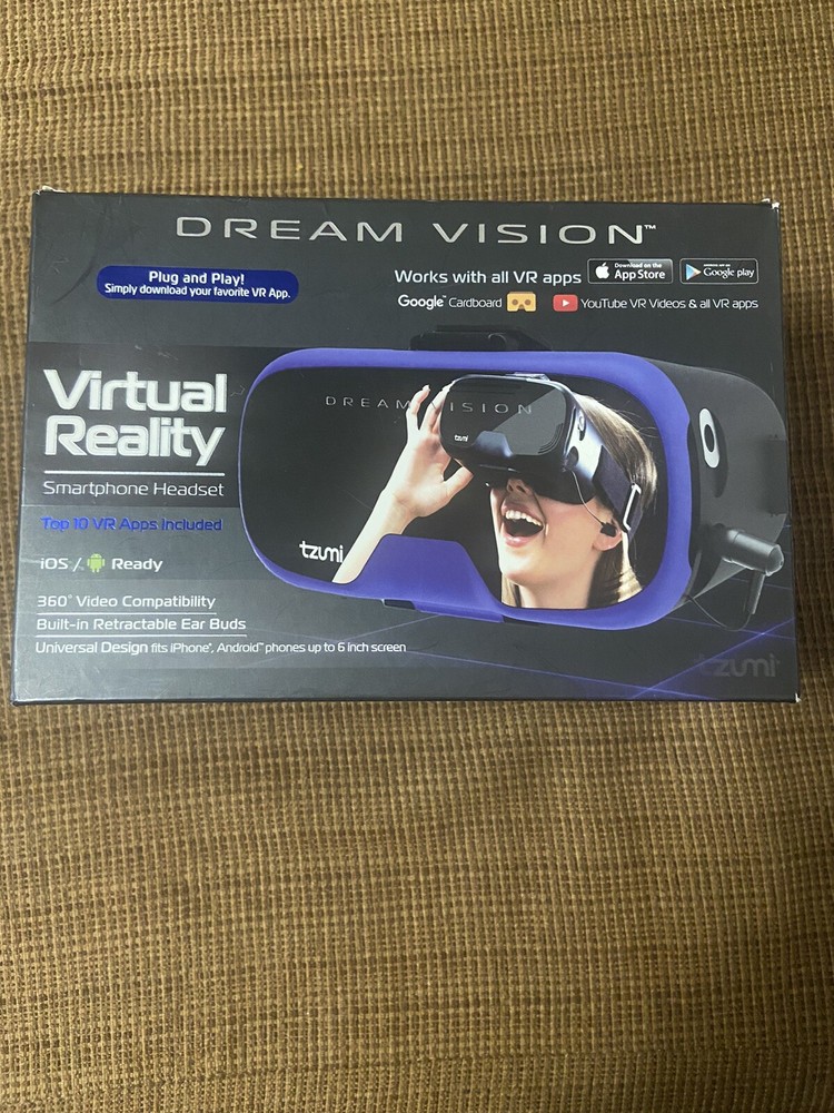 Tzumi Dream Vision Virtual Reality Smartphone Headset