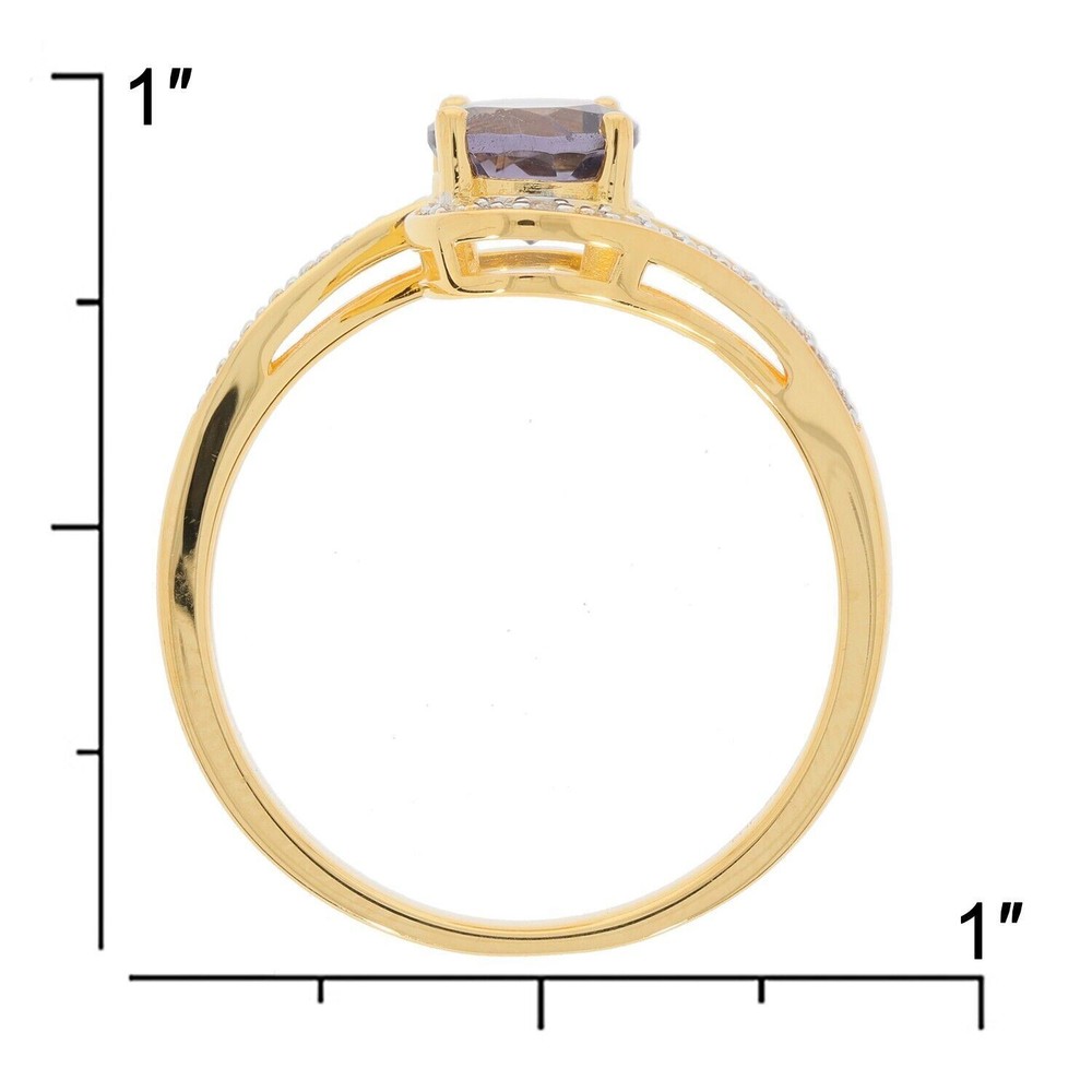 Sterling Silver Semi Mount Ring Setting RD 6X6mm