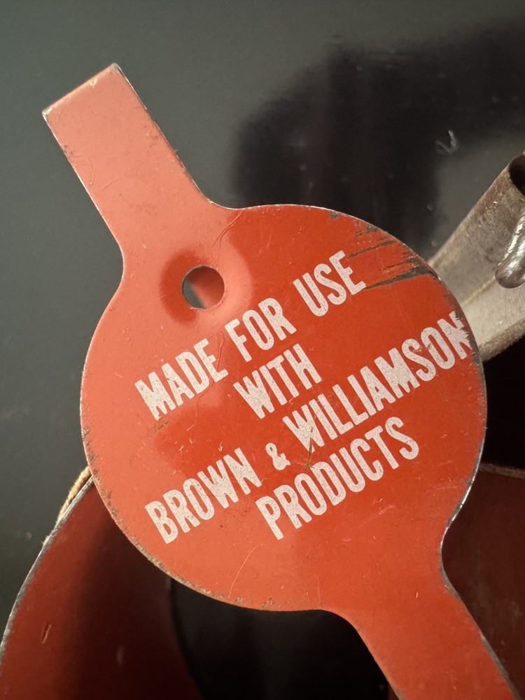 Vintage Brown & Williamson Cigarette Roller Machine Bugler