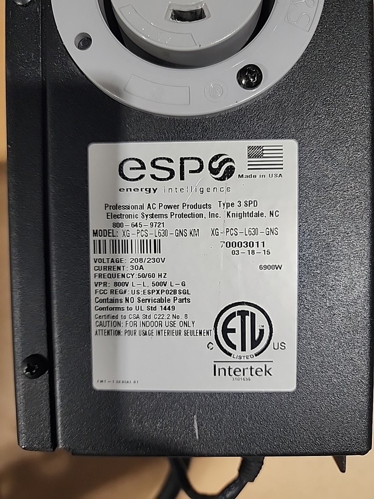 ESP Energy Intelligence XG-PCS-L630-GNS KM