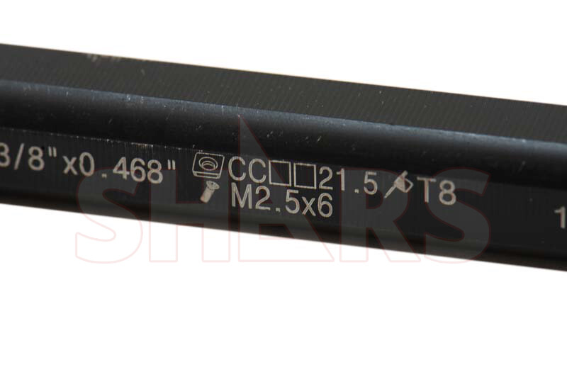 SHARS 3/8x6" SCLCL INDEXABLE BORING BAR HOLDER + 1 CCMT INSERT + CERTIFICATE !]
