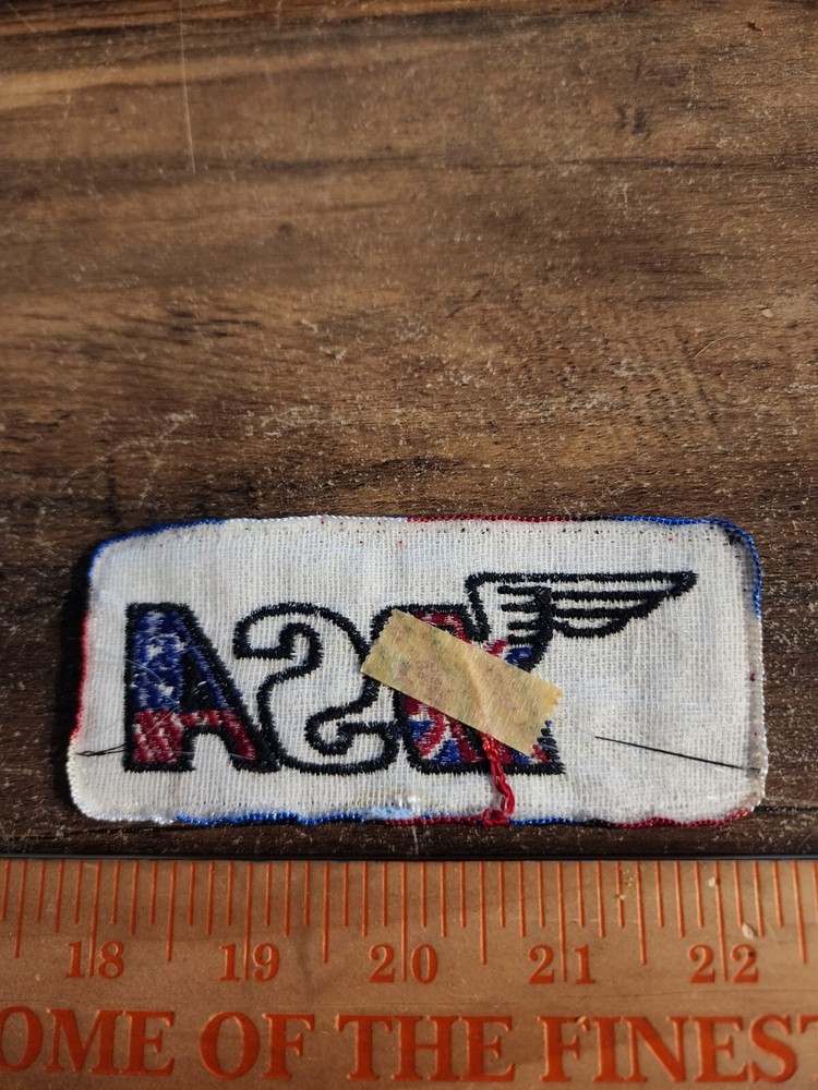 Vintage BSA Rectangular Sew On Patch FREE SHIPPING