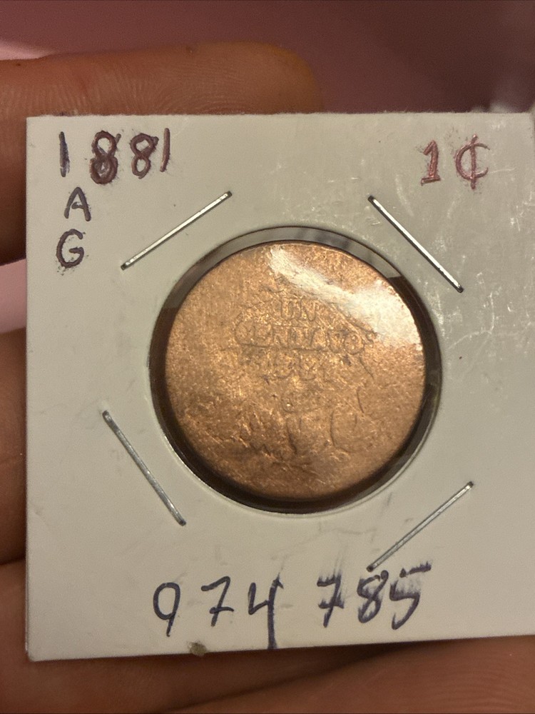 1881 Ga Mexico 1 Centavo