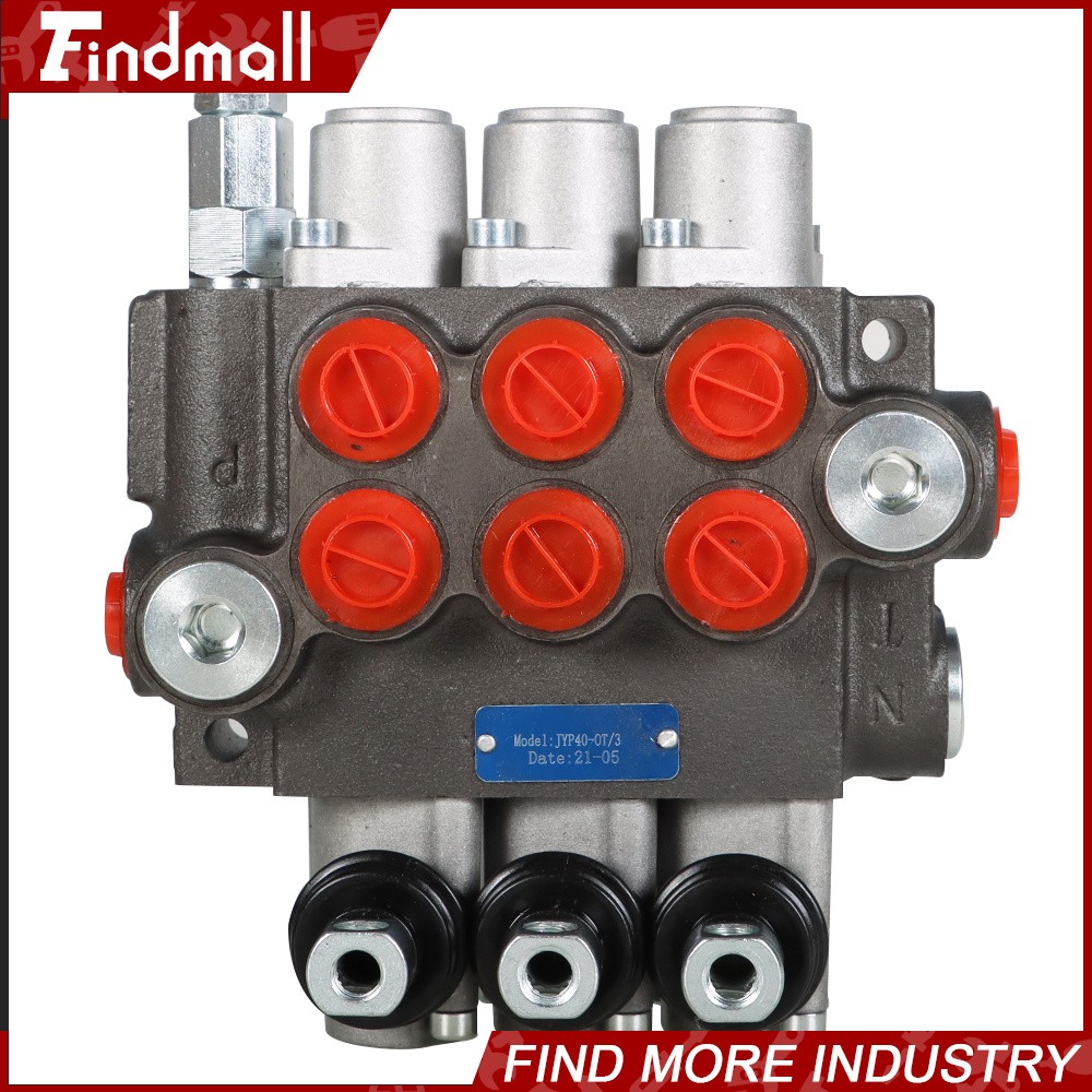 3 Spool 13GPM Hydraulic Directional Control Valve BSPP Interface New