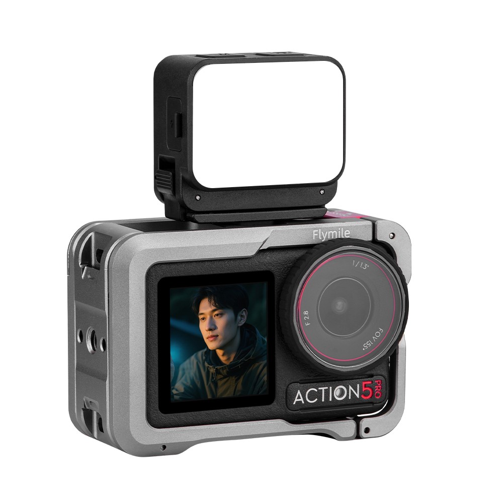 Compact Fill Light For ACTION 5 Magnetic Quick Release Fill Light for POCKET 3