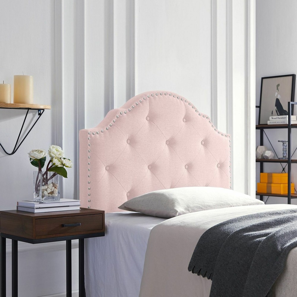 Sharon Contemporary Upholstered Twin Headboard