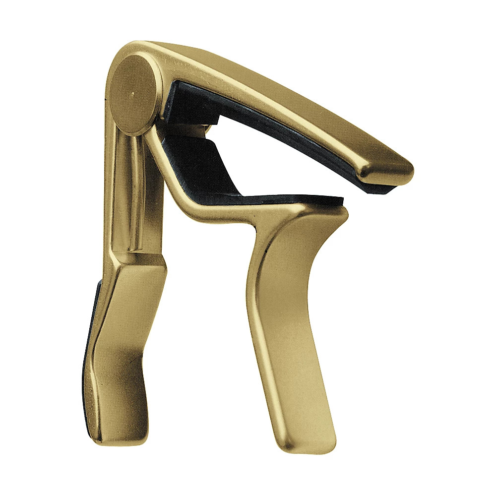 Dunlop Trigger Curved Guitar Capo Gold