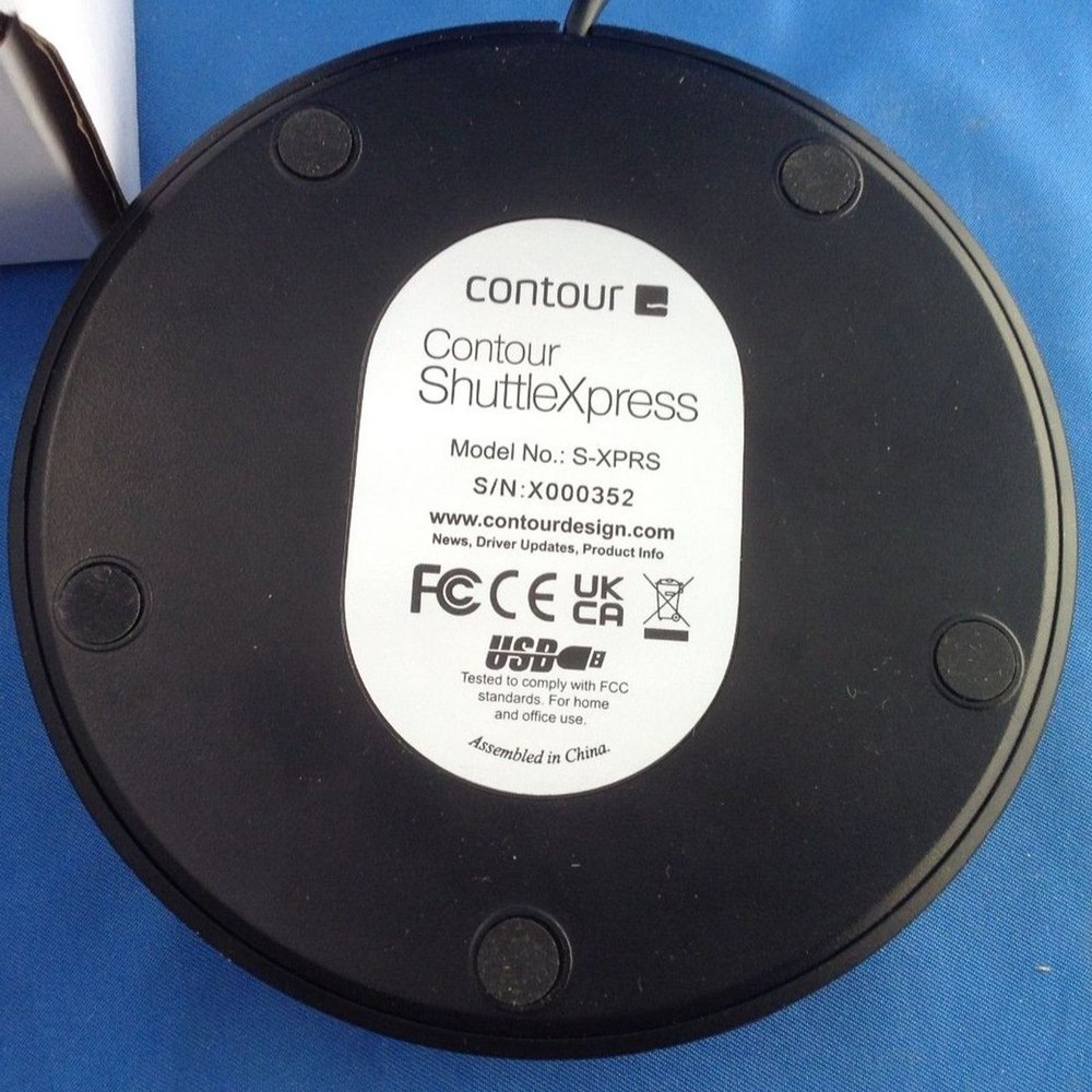 Contour Design Shuttle Xpress Jog Multimedia Control #00496-0