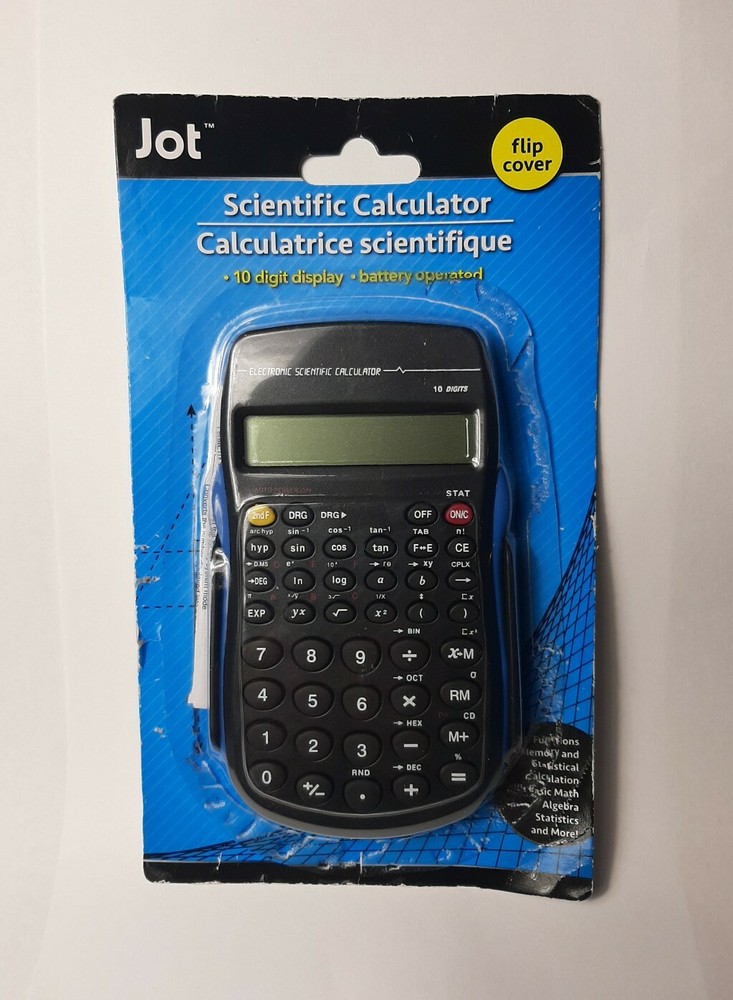 Scientific Calculator 10 Digit 56 Function Memory & Statistical Calculation NEW