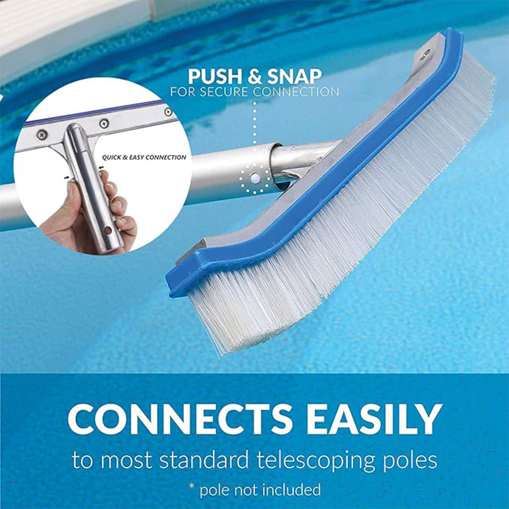 Pool Floor Wall Cleaning Tool Pool Swimming Pool Brush Broom Algae Removeable