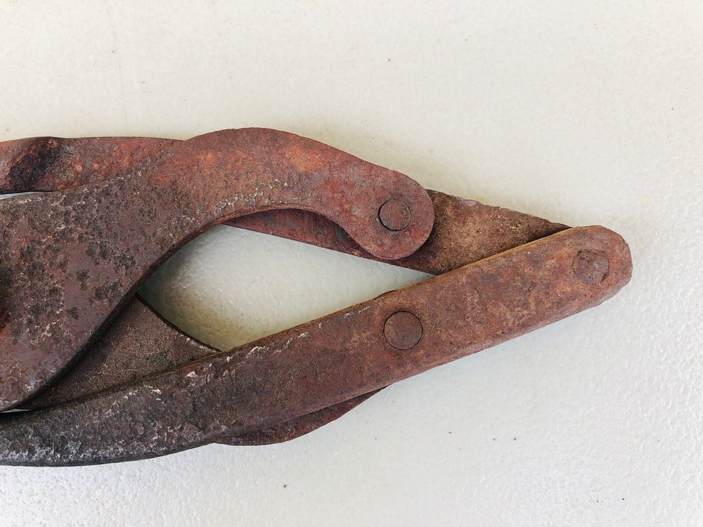 Antique Military Folding Barbed Wire Cutters WW1