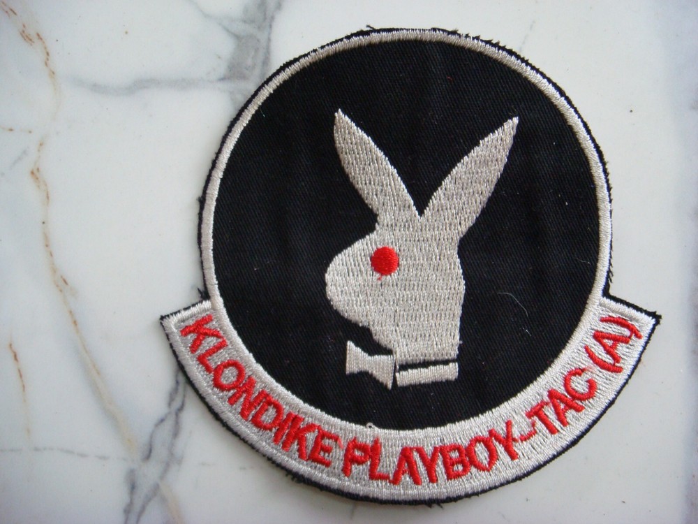 USMC VMO-6 TACTICAL AIR CONTROLLER KLONDIKE PLAYBOY - TAC(A), VIETNAM WAR PATCH
