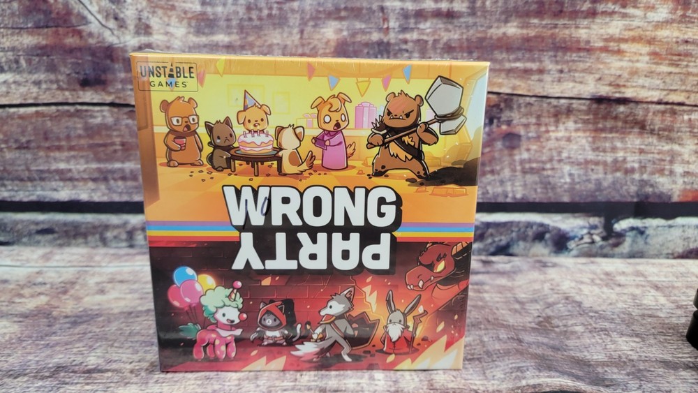Wrong Party New & Sealed Card Board Game by Unstable Games