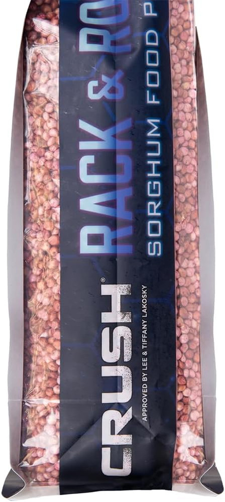 Ani-Logics Rack & Roost Food Plot Seed - White & Red Grain Sorghum Blend - Brows