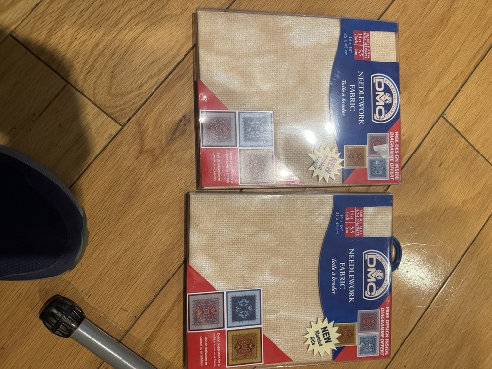 Two Packs Marble Aida Fabric DMC