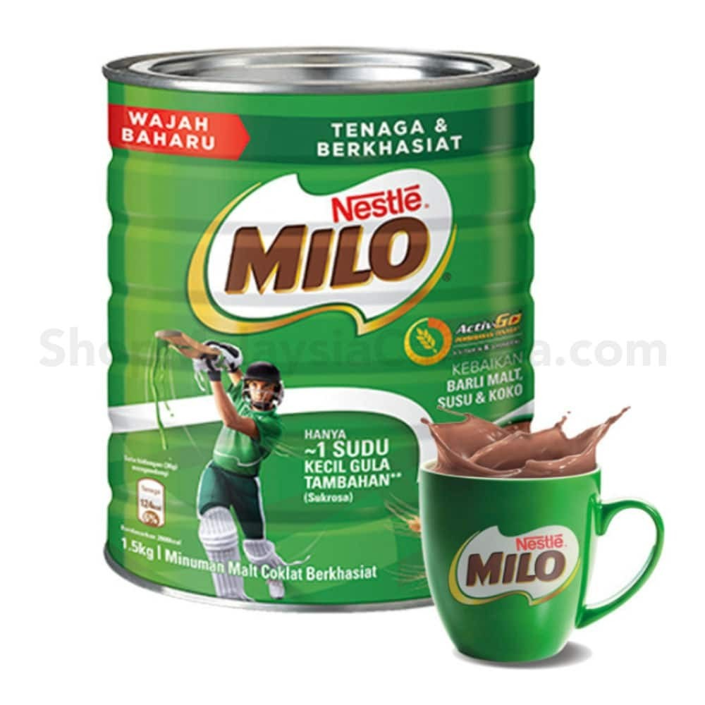 Milo Chocolate Drink 1.4kg Large Tin (Energy & stamina boost)