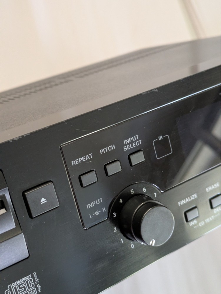 Marantz CDR633 Professional Rackmount Slot Loading CD Player Recorder Powers On