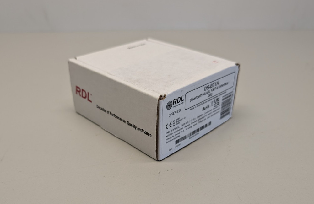 RDL DS-BT1A Bluetooth Audio FMT-A Interface (SS)