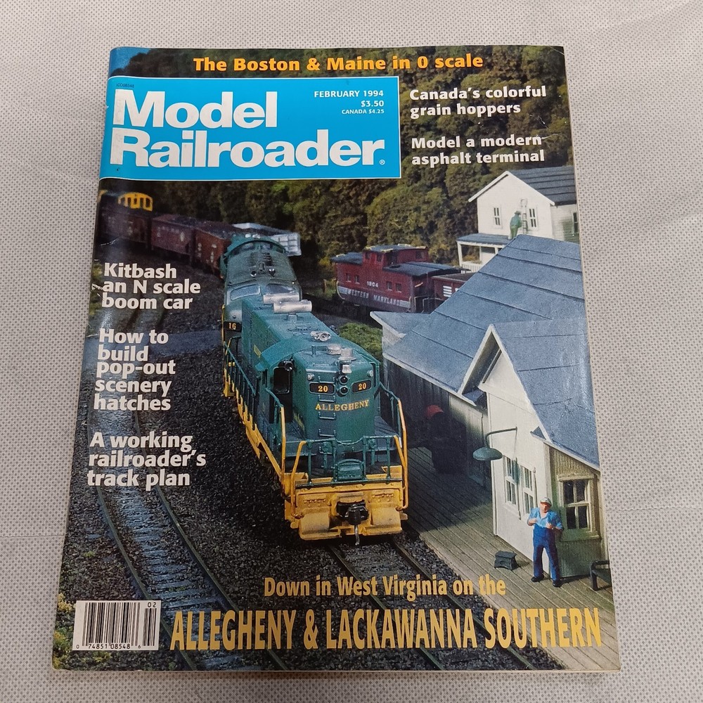 Model Railroader Magazine February 1994