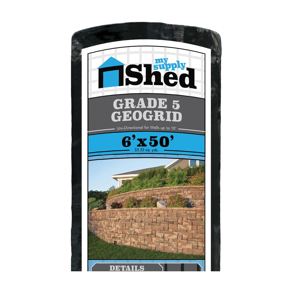 Grade 5 Uni-Directional Retaining Wall Geogrid