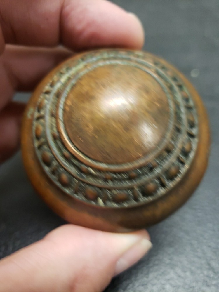 Antique Door Knob Solid Brass