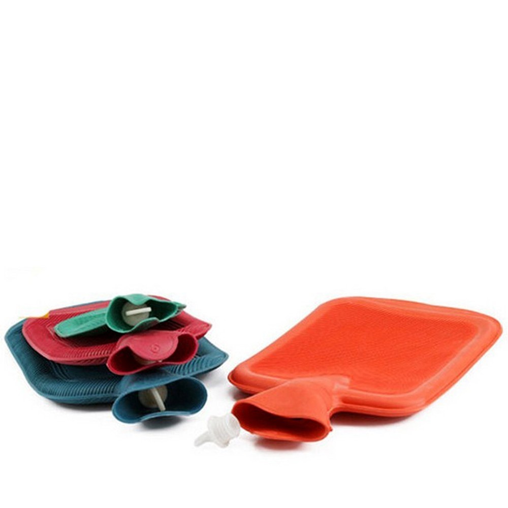 Outdoor Camping Home Thick Rubber Hot Cold Water Bag Hot Water Bottle All Size