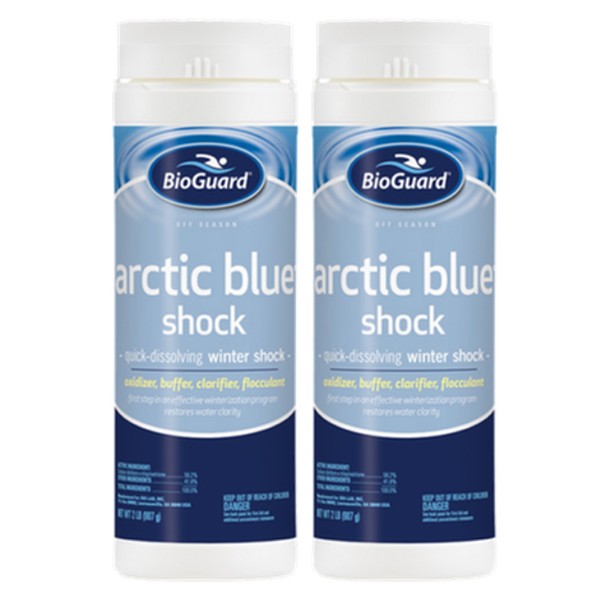 BioGuard Arctic Blue Shock 2 lb - 2 pack