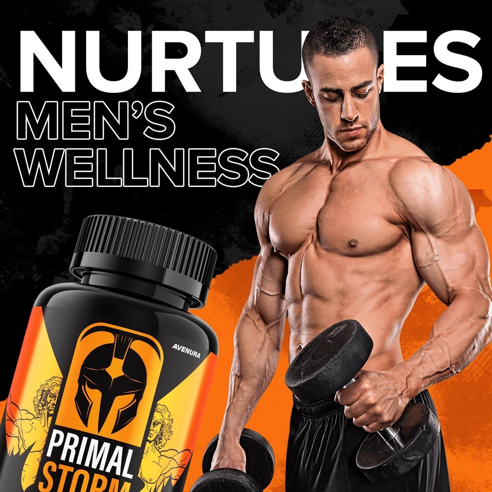 (3 Pack) Primal Storm for Men Capsules – PrimalStorm MultiVitamin Complex Pills