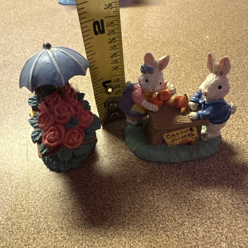 2 Pc Easter Bunny Decoration(#21）