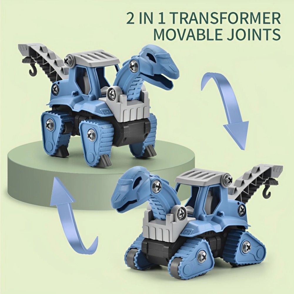 5 Pack Take Apart Dinosaur Toys