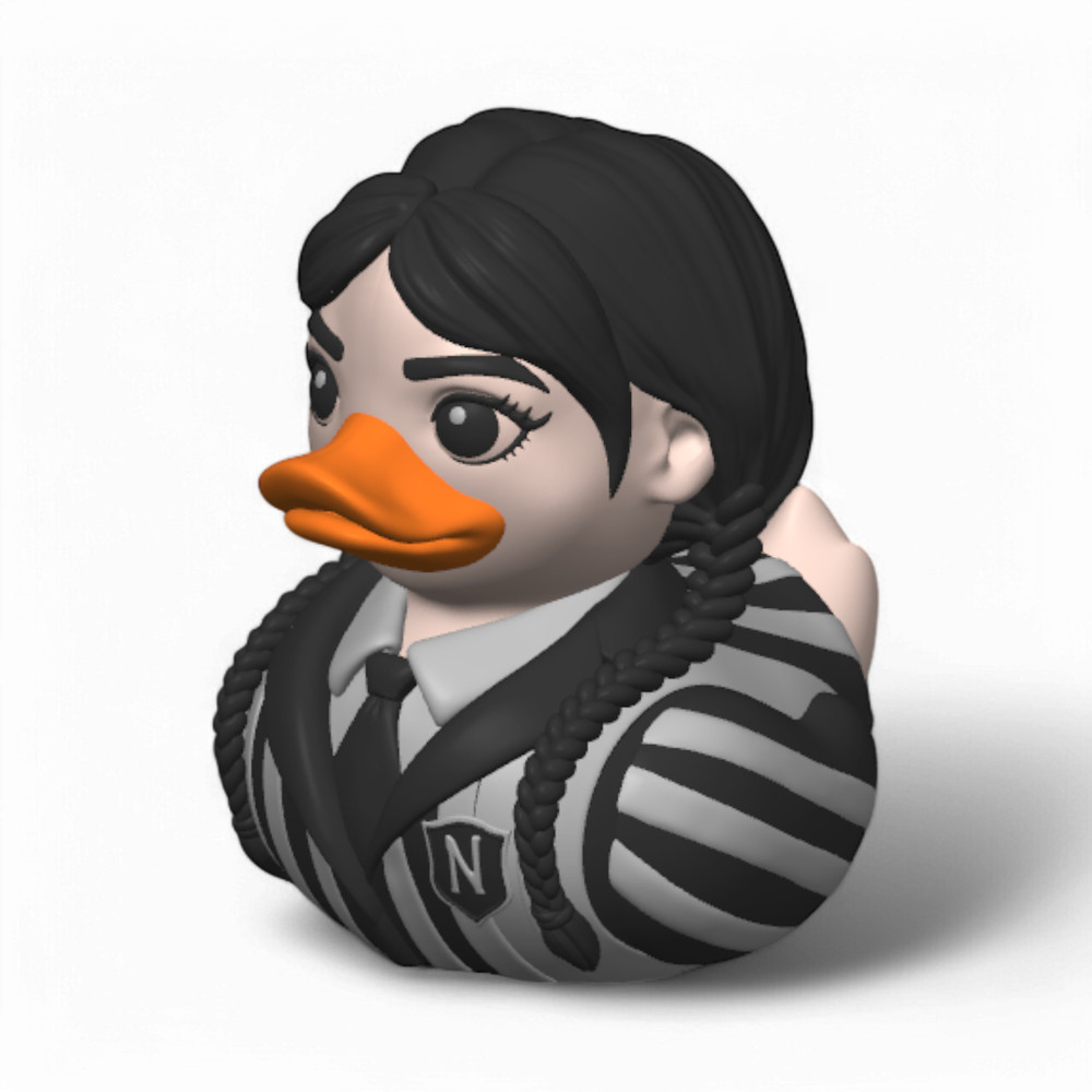Wednesday Addams Duck