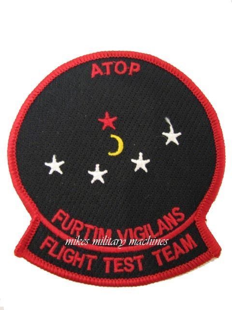 USAF Air Force Area 51 Military Black Ops ATOP Technology Stealth Aviation Patch